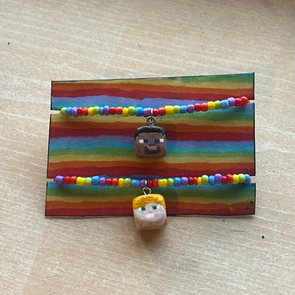 Minecraft friendship bracelets